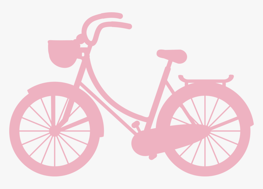 Bike Silhouette Svg Cut File - Silhouette Riding Bikes, HD Png Download, Free Download