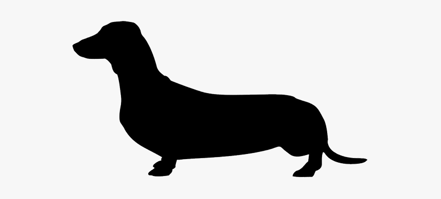 Dachshund American Cocker Spaniel Silhouette Decal - Weiner Dog Silhouette Png, Transparent Png, Free Download