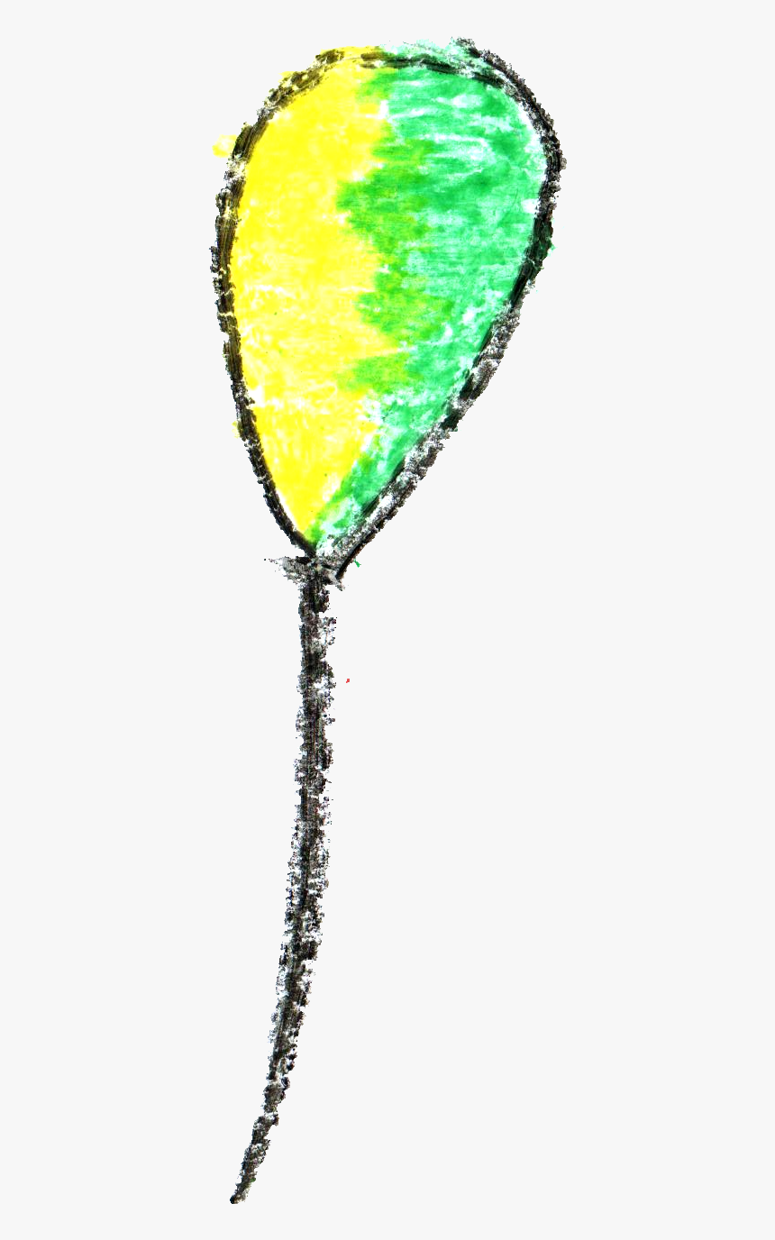 Crayon Balloon Png, Transparent Png, Free Download