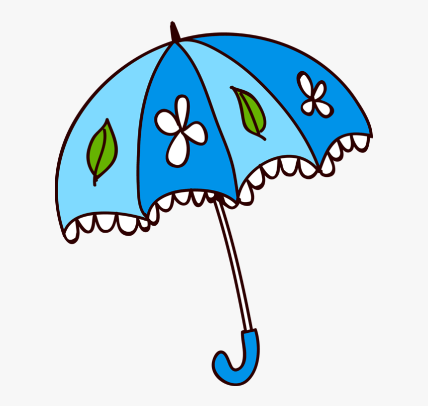 Spring Clipart Umbrella - Cute Umbrella Clip Art, HD Png Download, Free Download