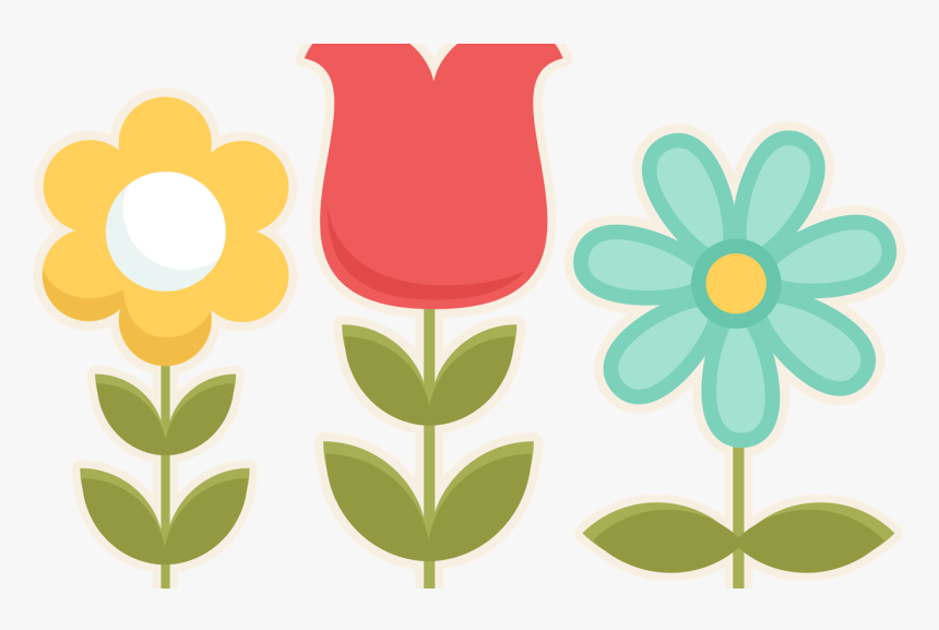 Transparent Spring Clipart Png - Transparent Cute Flower Clipart, Png Download, Free Download