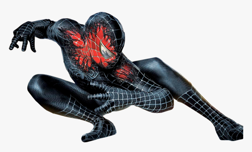 Black Spiderman Png, Transparent Png, Free Download