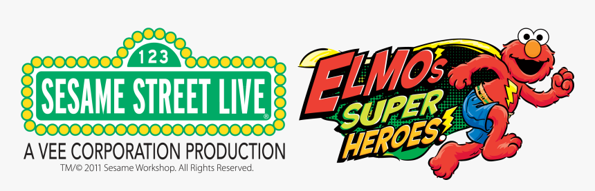 Sesame Street Live Logo - Sesame Street Live, HD Png Download, Free Download