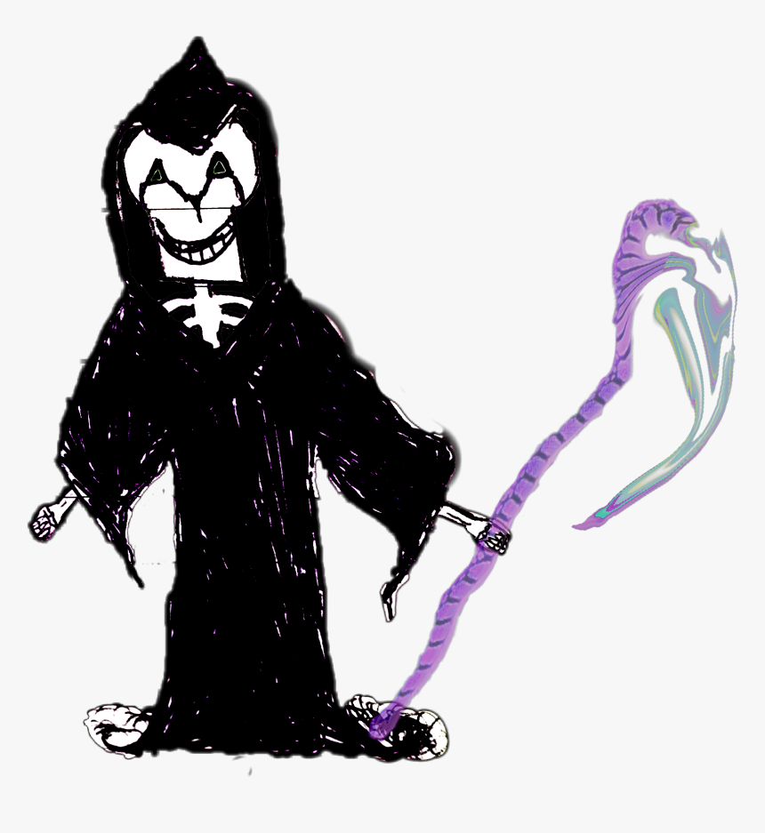 #grimreaper #handdrawn #scythe - Illustration, HD Png Download, Free Download