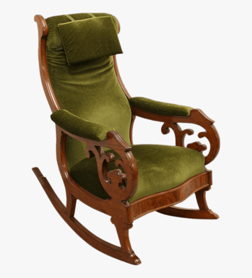 Mahogany Rocking Chair - Rocking Chair, HD Png Download, Free Download