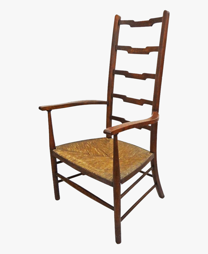 Ladder-back Chair Png File - Arts And Craft Movement Furniture Png, Transparent Png, Free Download