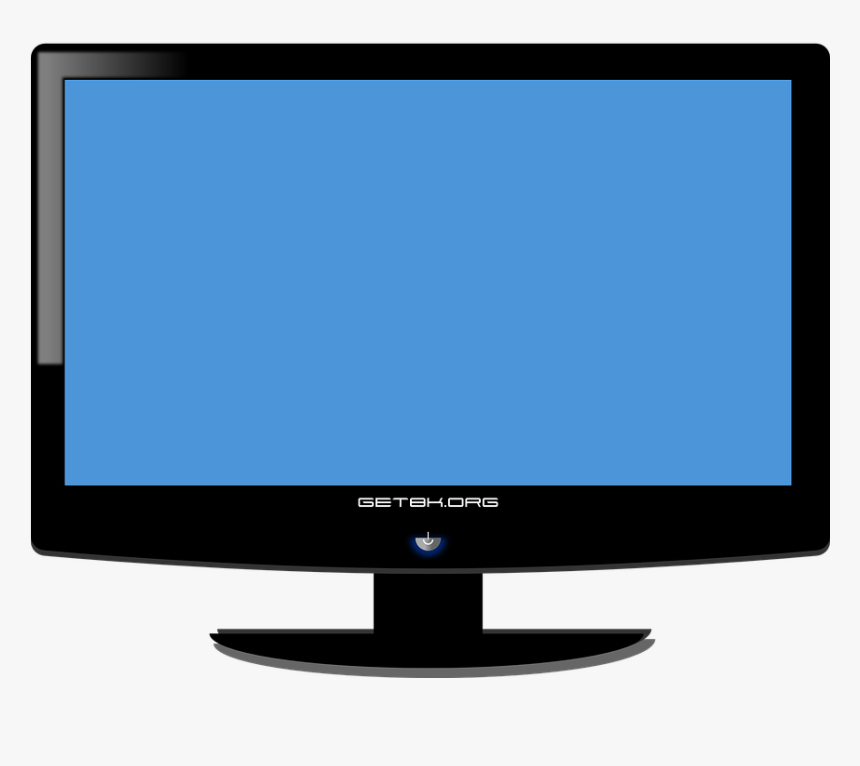 Transparent Plasma Tv Clipart - Monitor Computer Output Devices, HD Png Download, Free Download