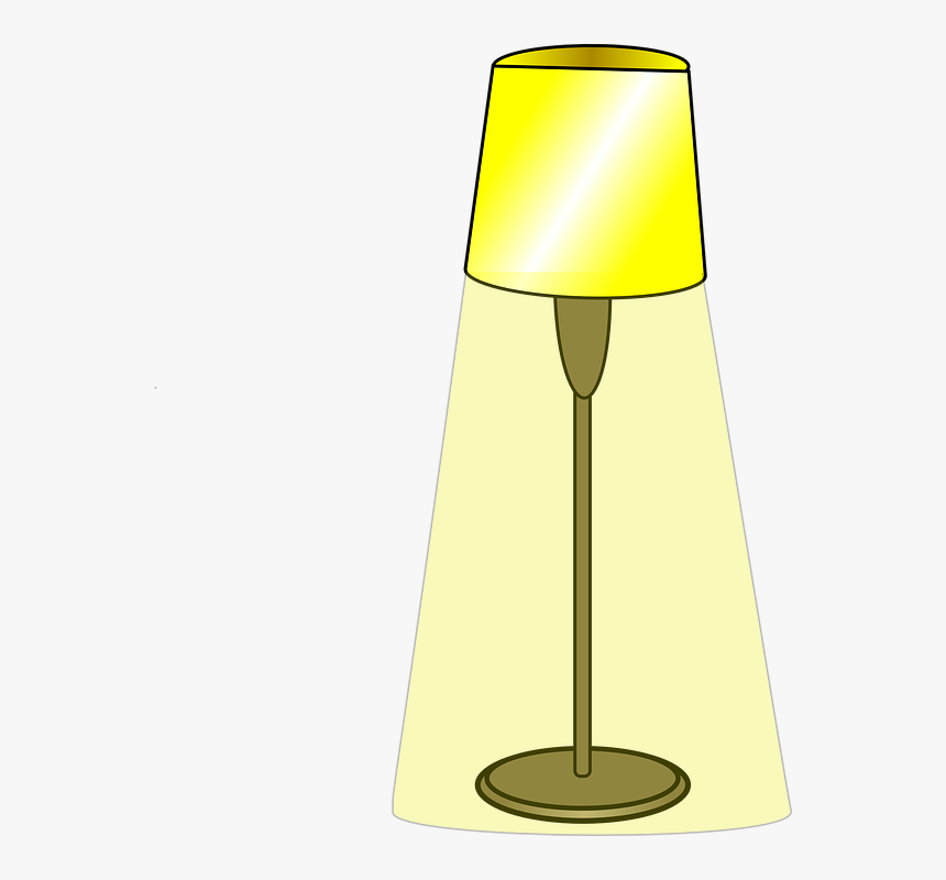 Lamps Clipart Floor Lamp - Floor Lamp Clip Art, HD Png Download, Free Download