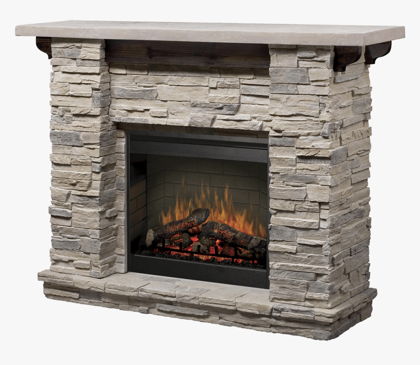 Fireplace Png - Dimplex Electric Stone Fireplace, Transparent Png, Free Download