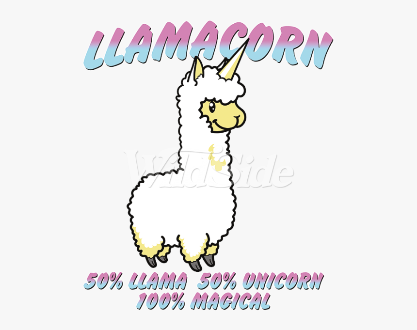 Llama Clipart Unicorn - Unicorn Llama Clipart, HD Png Download, Free Download