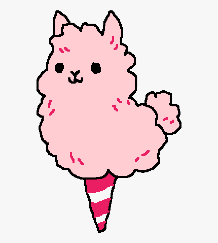 Cute Cotton Candy Cartoon, HD Png Download, Free Download