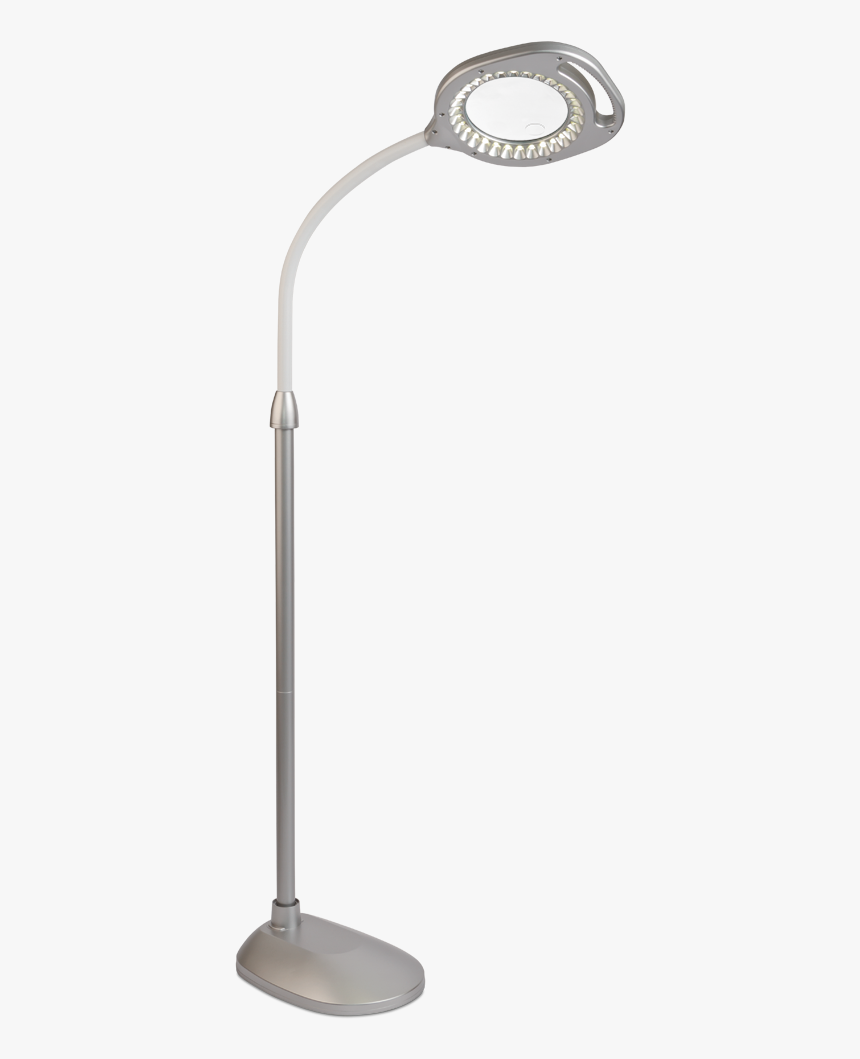 Remarkable Magnifier Floor Lamp With Ottlite 2 In 1 - Led Floor Lamp With Magnifying Glass, HD Png Download, Free Download