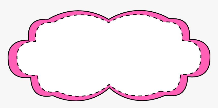 Cute Pic Frame Clipart Png - Frame Pink And White, Transparent Png, Free Download