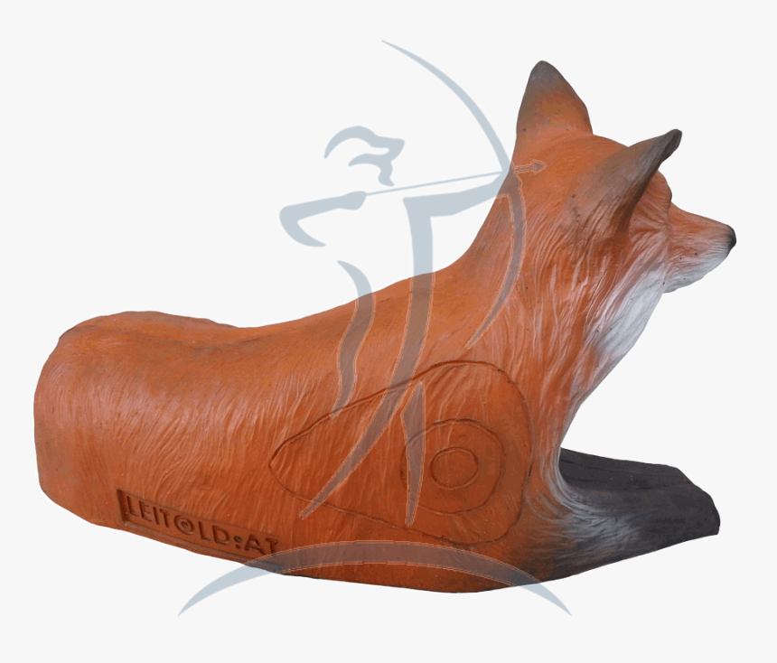 Leitold 3d-target Bedded Red Fox - Fox, HD Png Download, Free Download