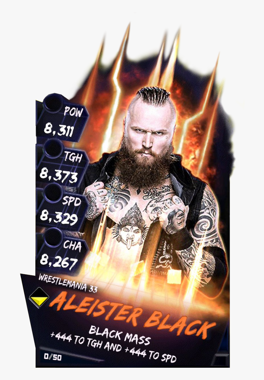 Transparent Aleister Black Png - Wrestlemania 33, Png Download, Free Download