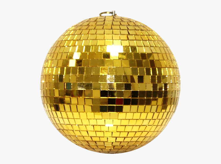 Disco Ball Transparent Png Stickpng Spiegelkugel 20cm - Gold Disco Ball Png, Png Download, Free Download