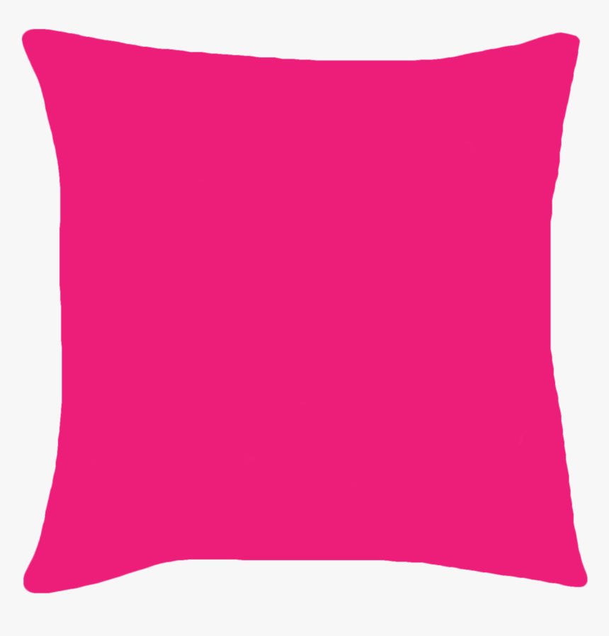 Clipart Black And White Pillow Transparent Pink - Cushion, HD Png Download, Free Download