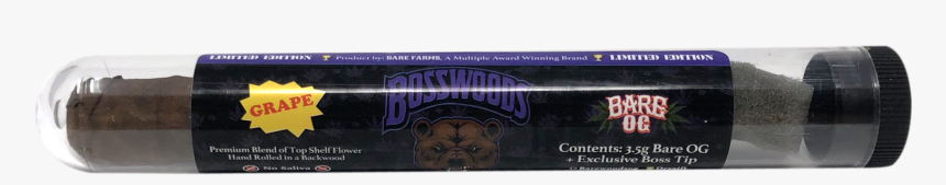 Barefarms Bosswoods Grape - Tko Bosswoods, HD Png Download, Free Download