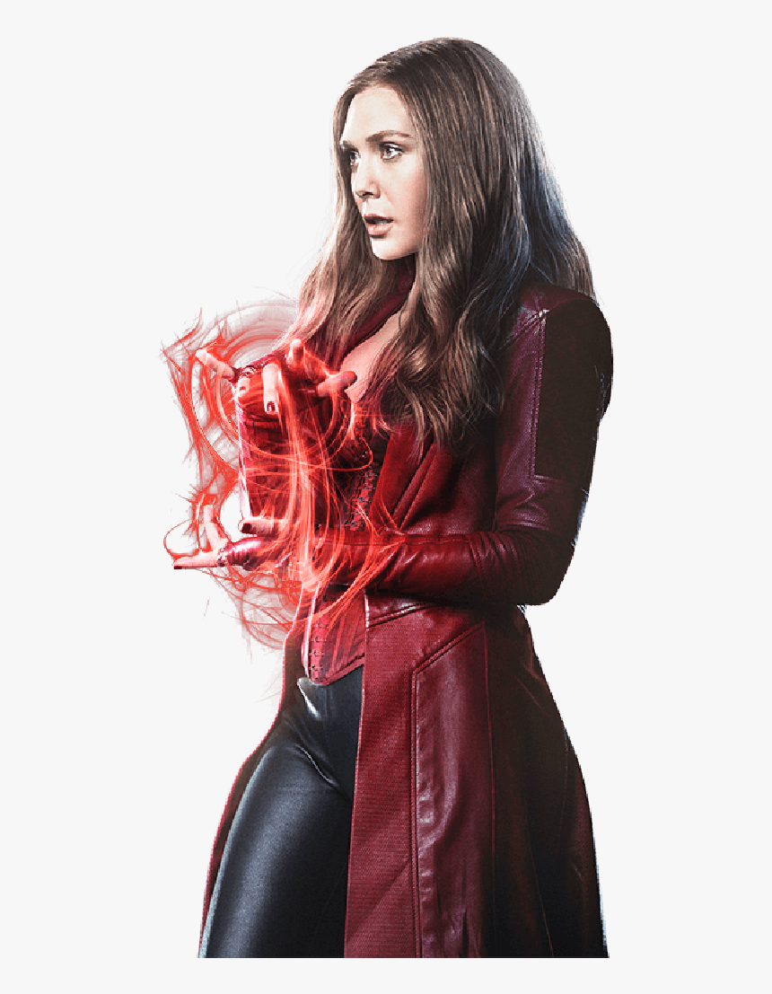 Wanda Maximoff Quicksilver Vision Captain America Avengers - Scarlet Witch Transparent Background, HD Png Download, Free Download