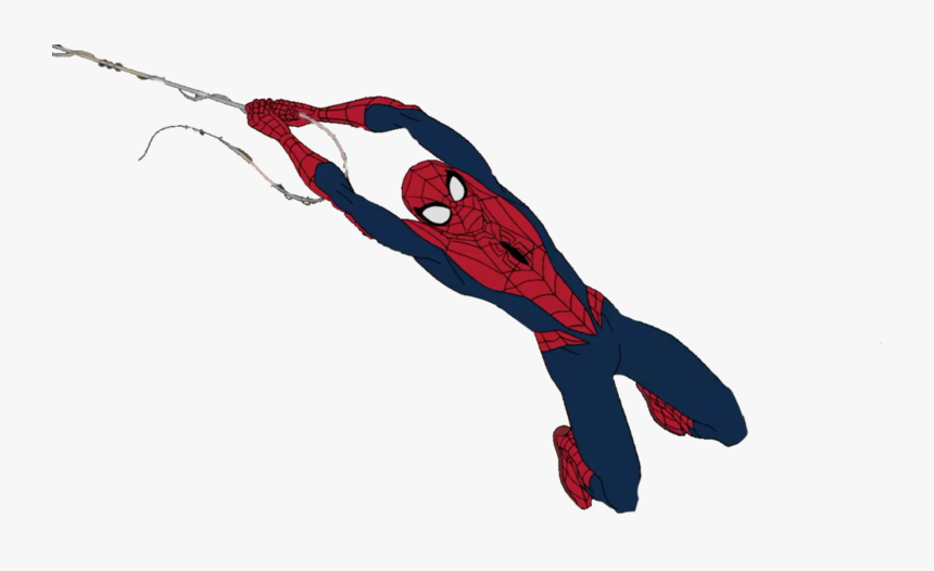 Web Fashion Spiderman Of Accessory Rope Quicksilver - Comic Spider Man Swing, HD Png Download, Free Download