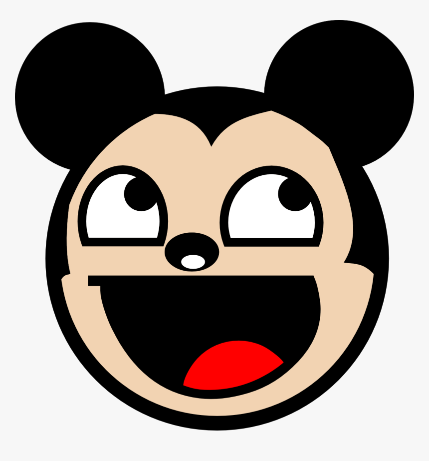 Mickey Face Png - Mickey Mouse Cartoons Face, Transparent Png, Free Download