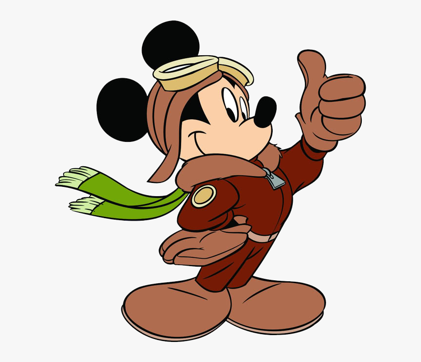 Mickpilot Png Birthday Party - Disney Characters Thumbs Up, Transparent Png, Free Download