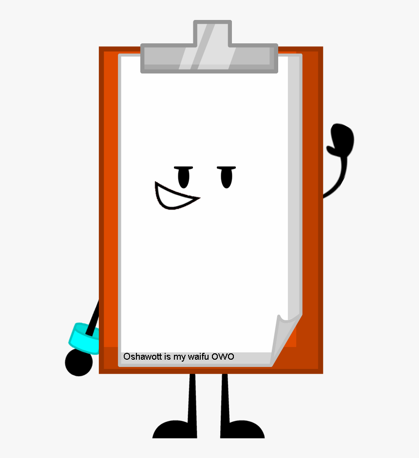 Clipboard Bfdi - Bfdi Clipboard, HD Png Download, Free Download