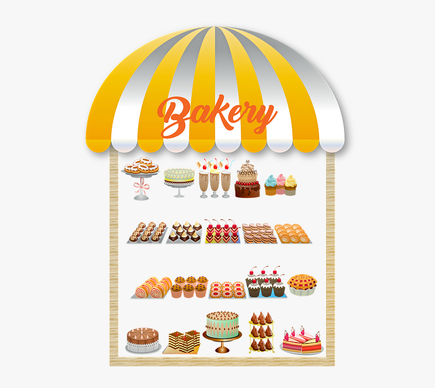 Bakery Window, Awning, Bakery, Shop, Storefront, HD Png Download, Free Download