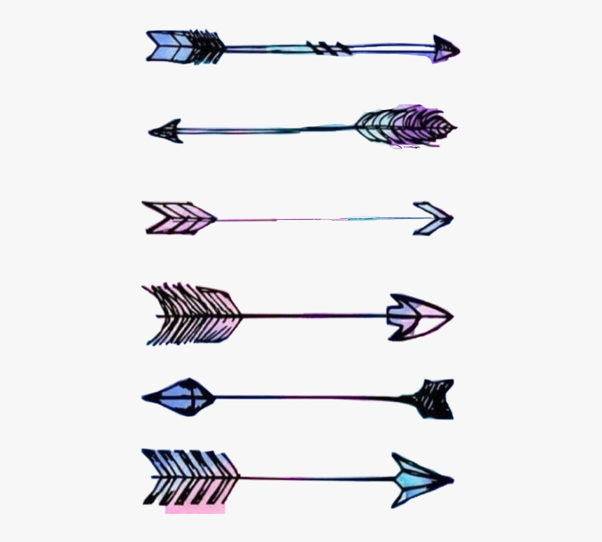 Clip Art Arrow Aesthetic - Drawings Arrows, HD Png Download, Free Download