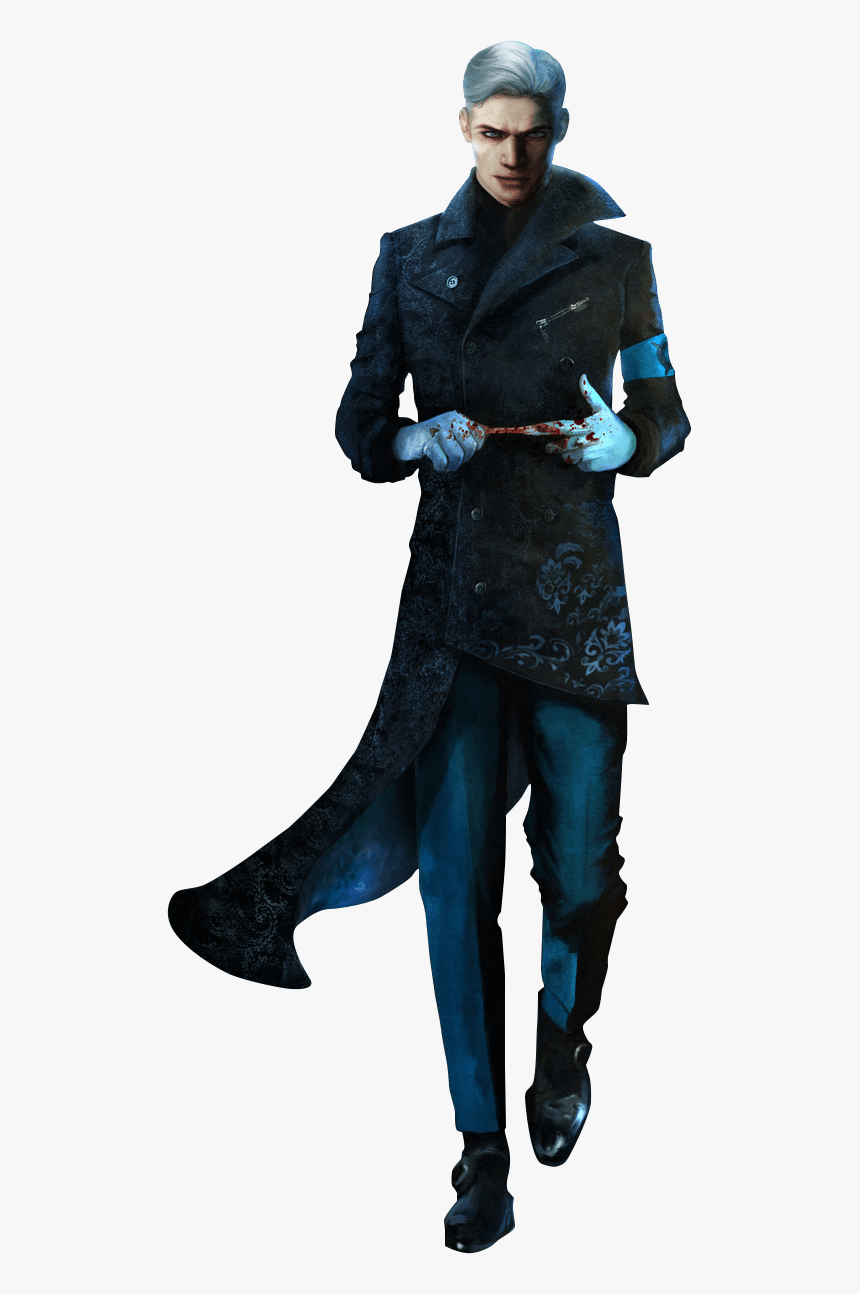 Dmc Devil May Cry Vergil Png - Vergil Devil May Cry 2015, Transparent Png, Free Download