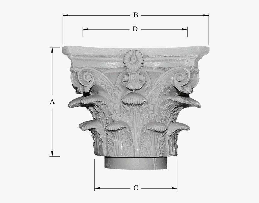 Decorative Capitals For Columns, HD Png Download, Free Download