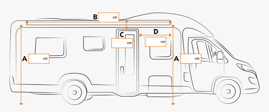 Stat - Motorhome Drawing, HD Png Download, Free Download