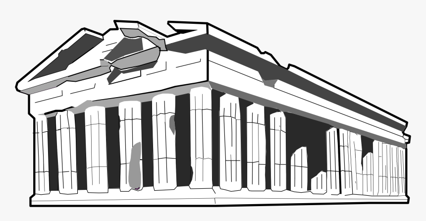 Greek Parthenon Clip Arts - Parthenon Png, Transparent Png, Free Download