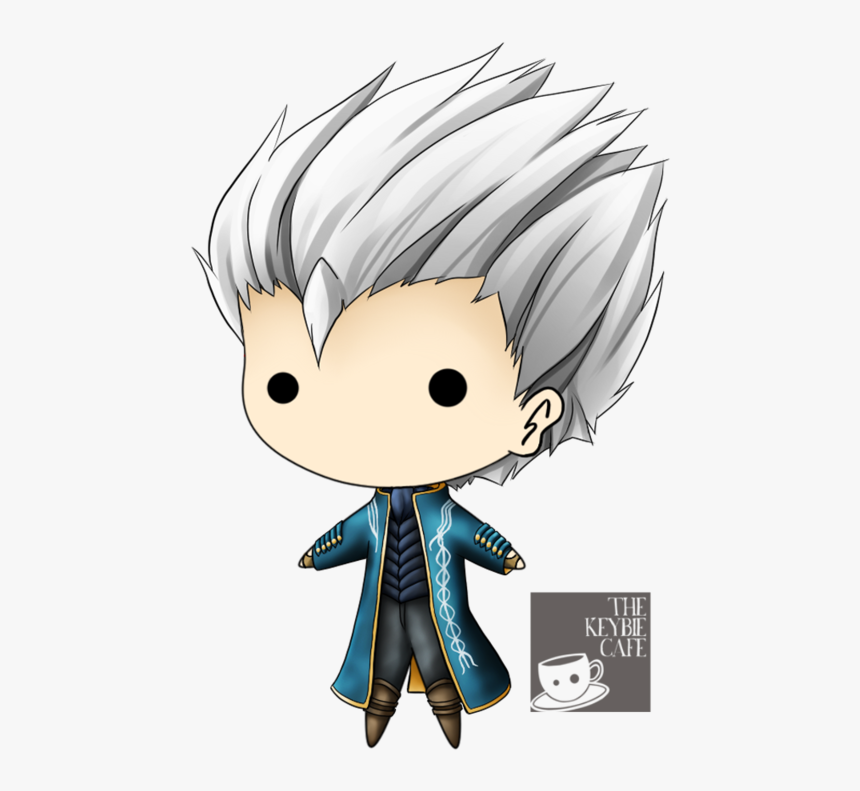 Vergil Devil May Cry Chibi, HD Png Download, Free Download