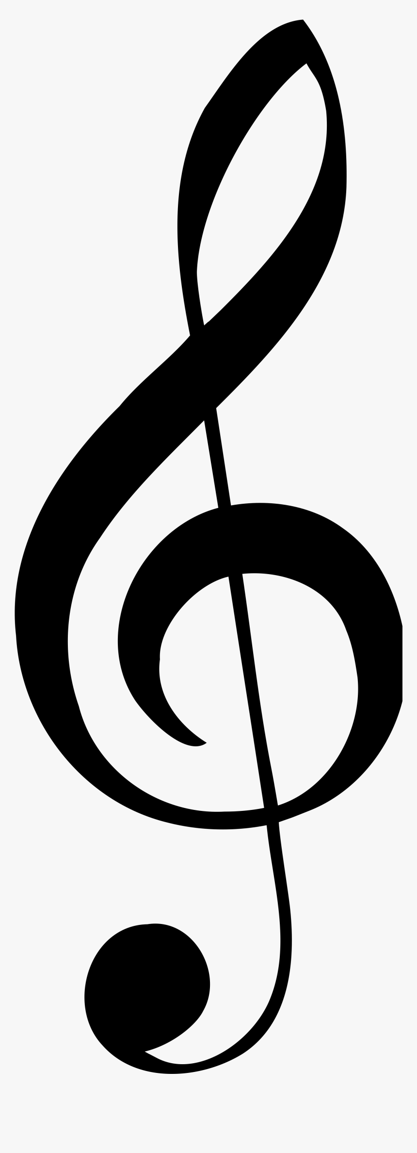 Treble Clef Small, HD Png Download, Free Download