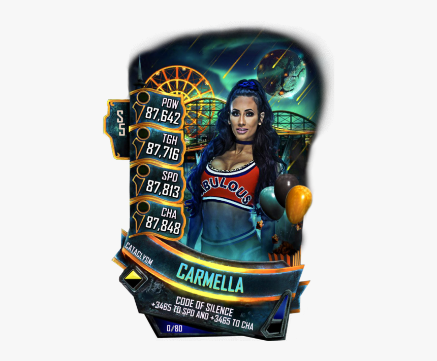 Wwe Supercard Cataclysm Carmella, HD Png Download, Free Download