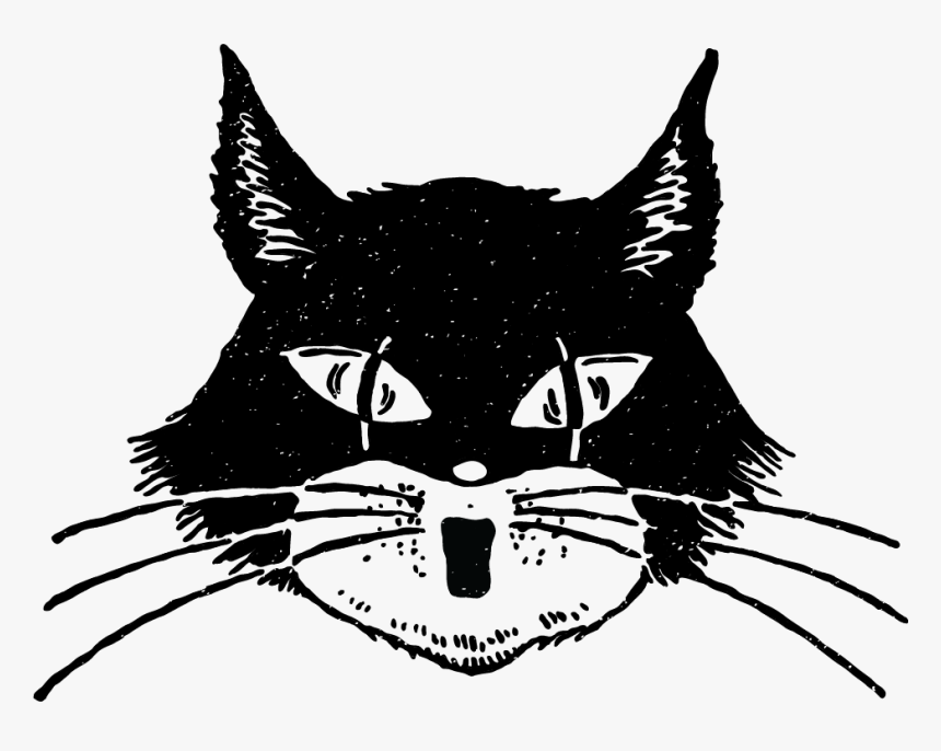 Alley Cats Png - Vintage Alley Cat Drawing, Transparent Png, Free Download