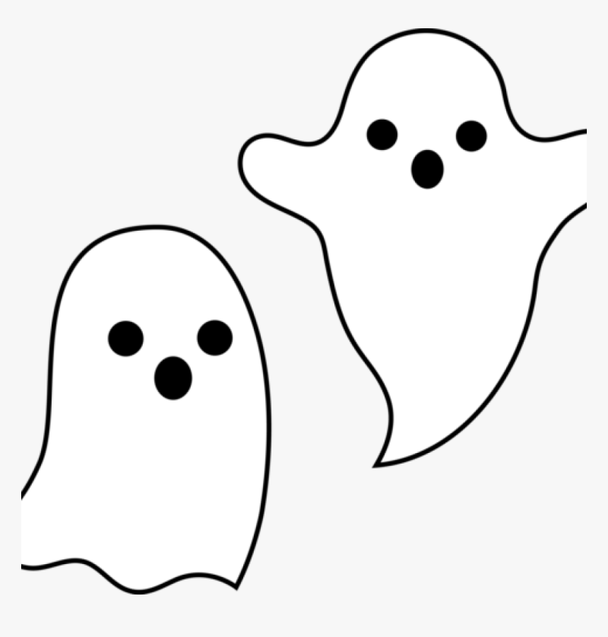 Ghost Clip Spooky - Cute Ghost Pumpkin Carving, HD Png Download, Free Download