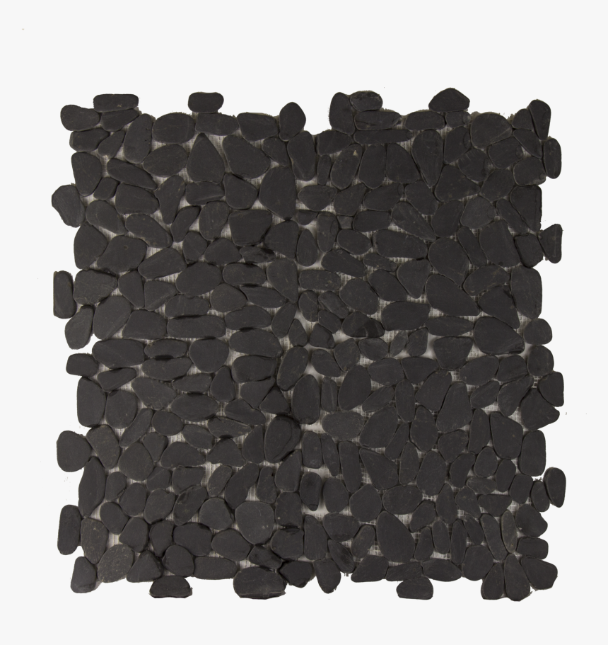 Nero Bianco Matt Flat Pebbles - Black Garage Mat, HD Png Download, Free Download