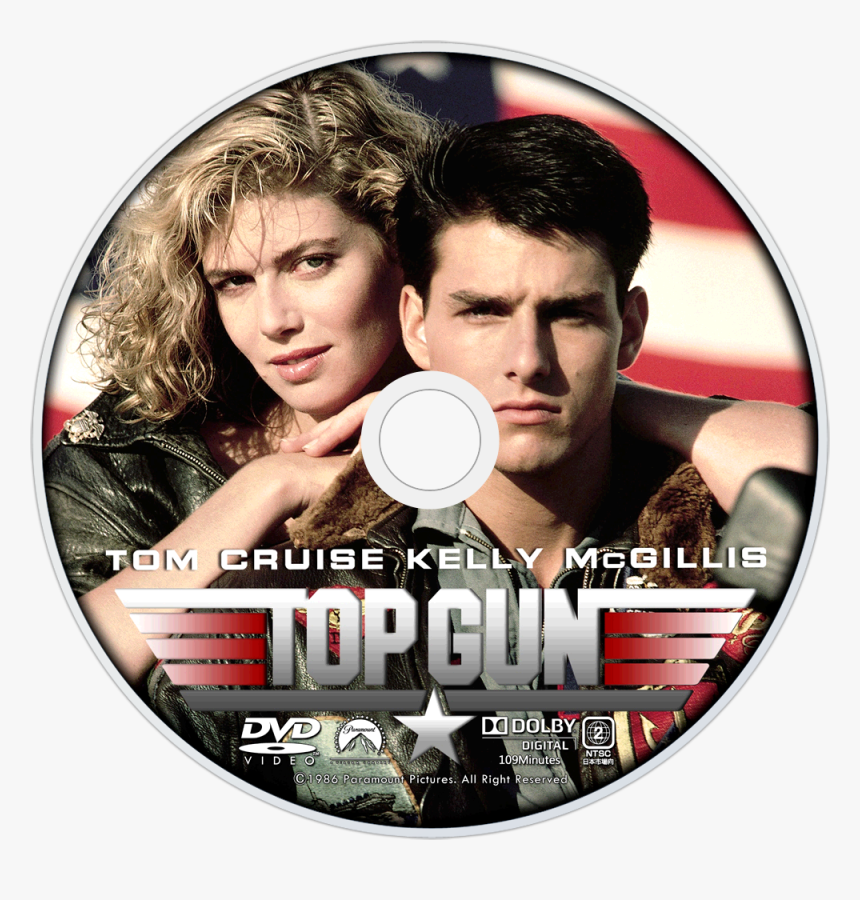 Top Gun Dvd Disc Image - Tom Cruise Moto Top Gun, HD Png Download, Free Download