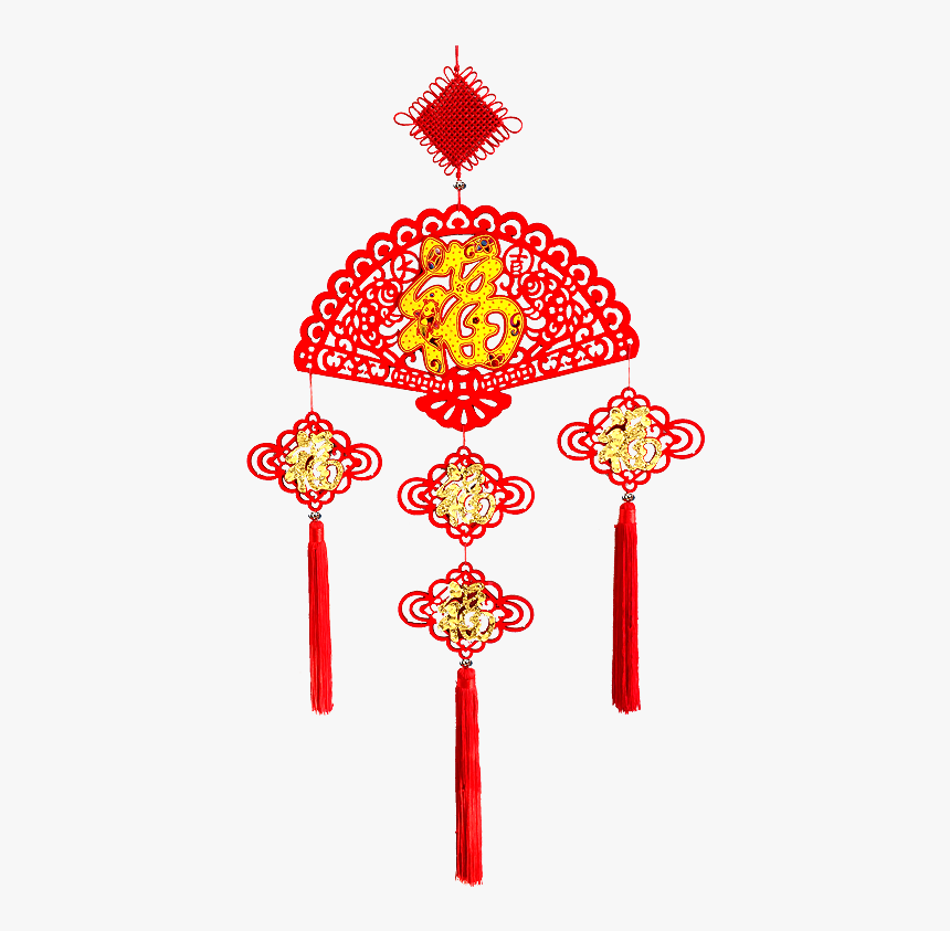 Hanging Chinese Decoration Png, Transparent Png, Free Download