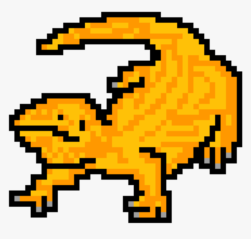 Bearded Dragon Pixel Art, HD Png Download, Free Download