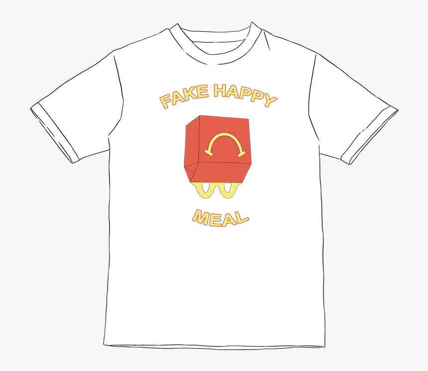 Image Of Fake Happy Meal Tee - Active Shirt, HD Png Download, Free Download