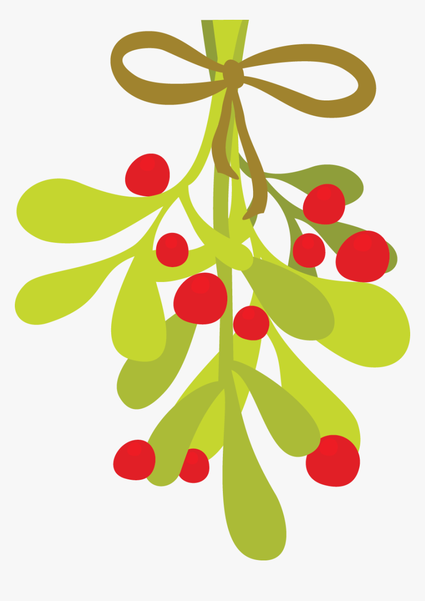 Clipart Mistletoe - Mistletoe Clipart Png, Transparent Png, Free Download