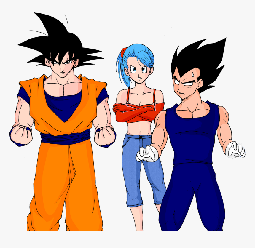 Transparent Zamasu Png - Disegni Di Goku E Vegeta, Png Download, Free Download