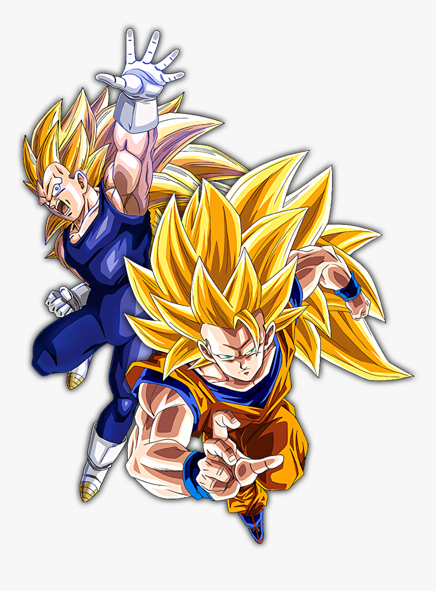 Ssj3 Goku And Vegeta - Goku Ssj3, HD Png Download, Free Download