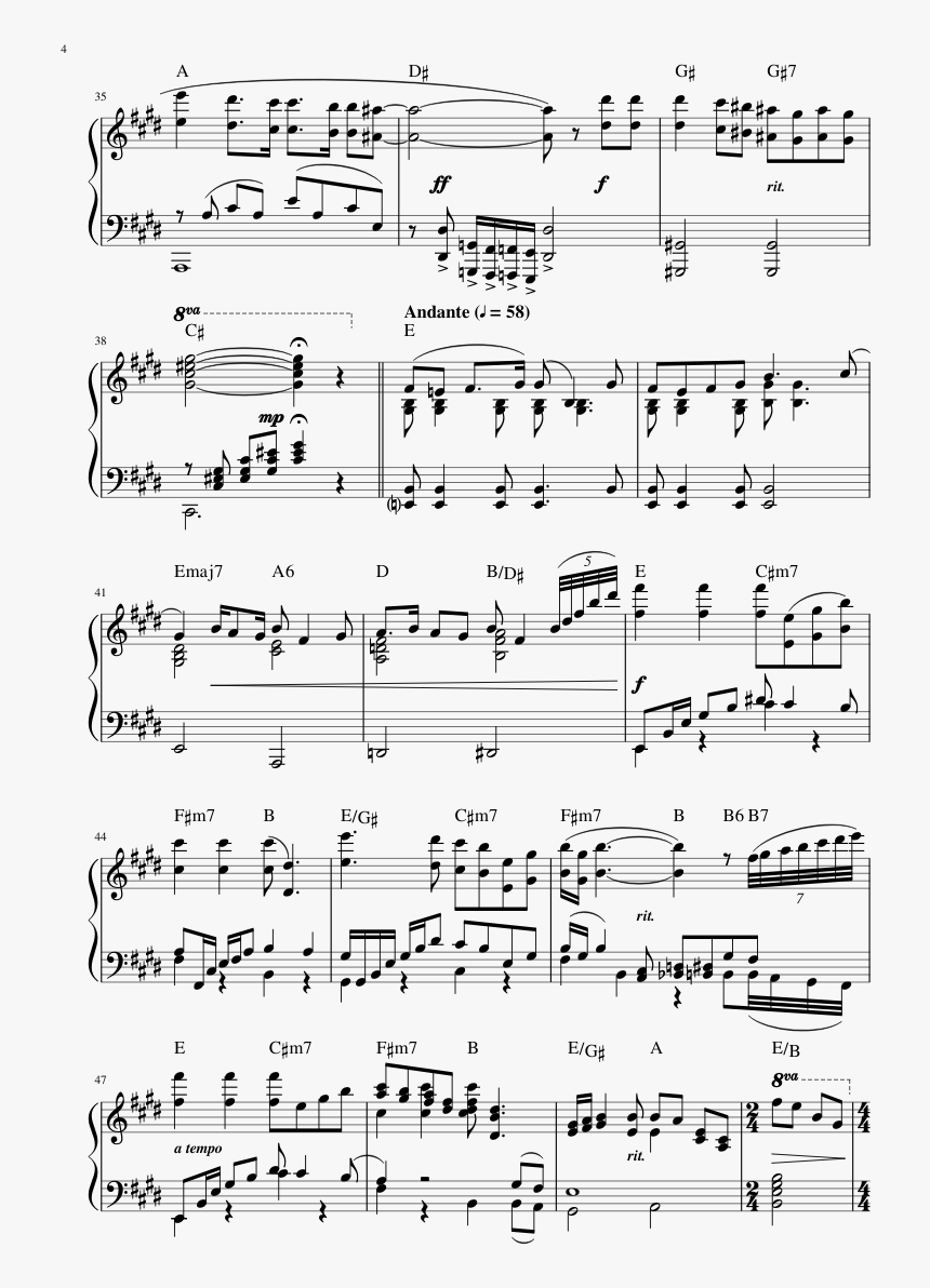 Phantom Of The Opera Don Juan Sheet Music, HD Png Download, Free Download