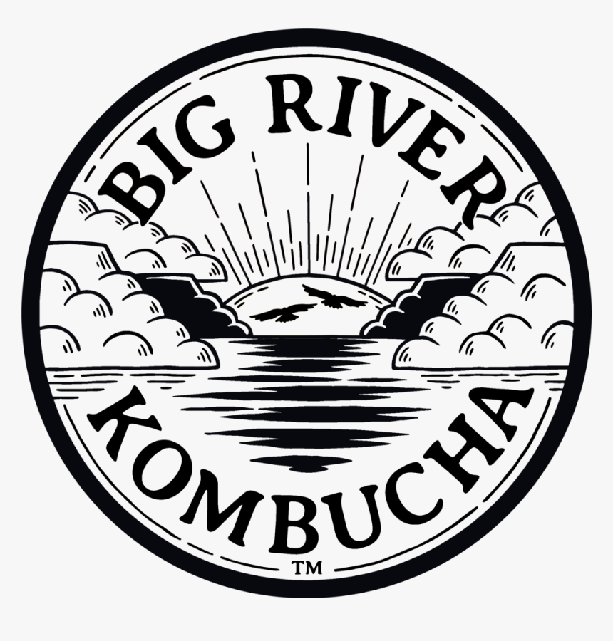 Brk Logo Rgb - Big River Kombucha, HD Png Download, Free Download