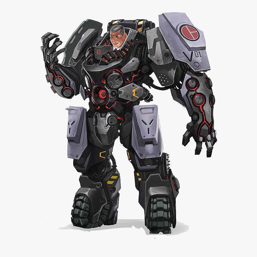 Wwe Immortals Vince Mcmahon , Png Download - Mech Suit Concept Art, Transparent Png, Free Download