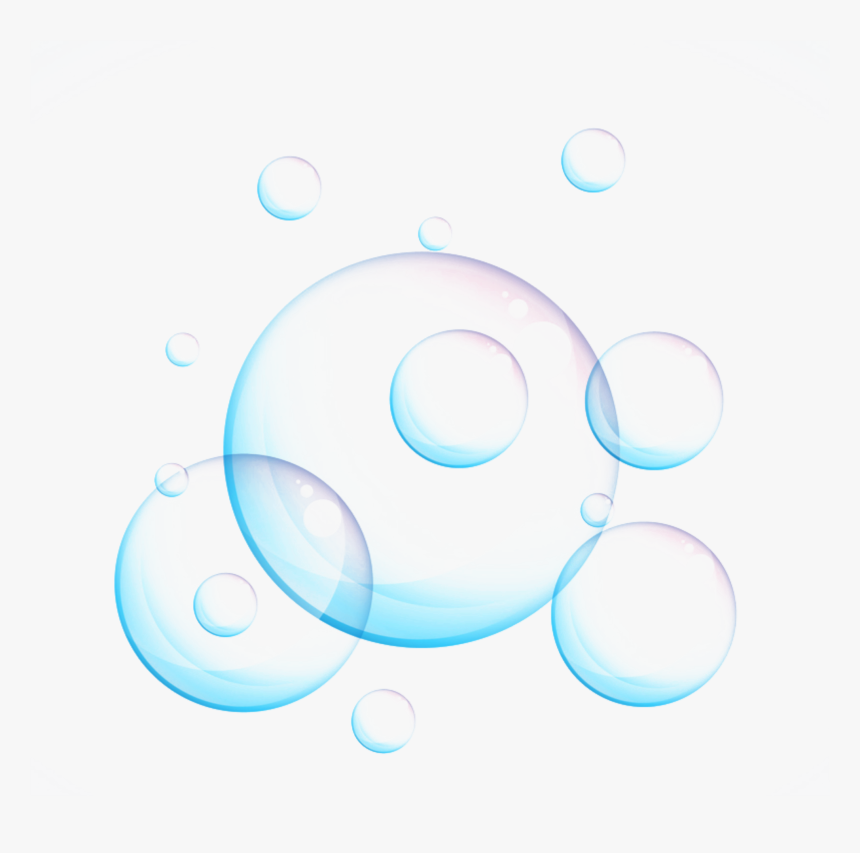 #mq #blue #bubble #bubbles #water - Circle, HD Png Download, Free Download